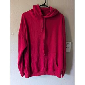 American Eagle Red Mens size M Jegging‎ Fit Hoodie